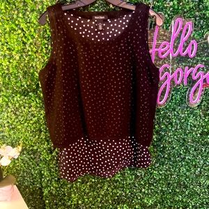 White House Black Market Sleeveless Top